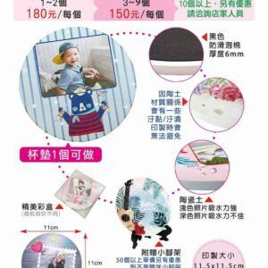 圓形吸水杯墊