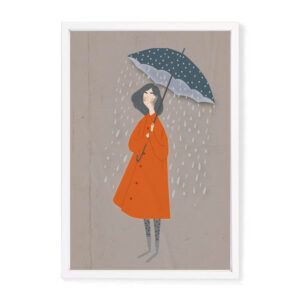 雨中漫步
