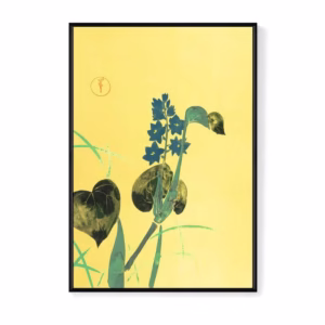 藍色花 琳派宗師-神坂雪佳