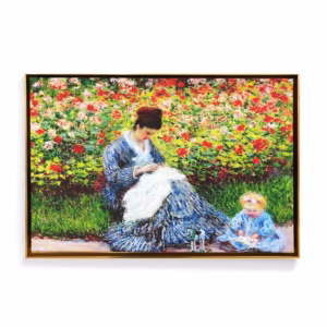 莫內夫人與孩子